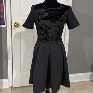 Elie Tahari Box Flare Dress, Size 8, black